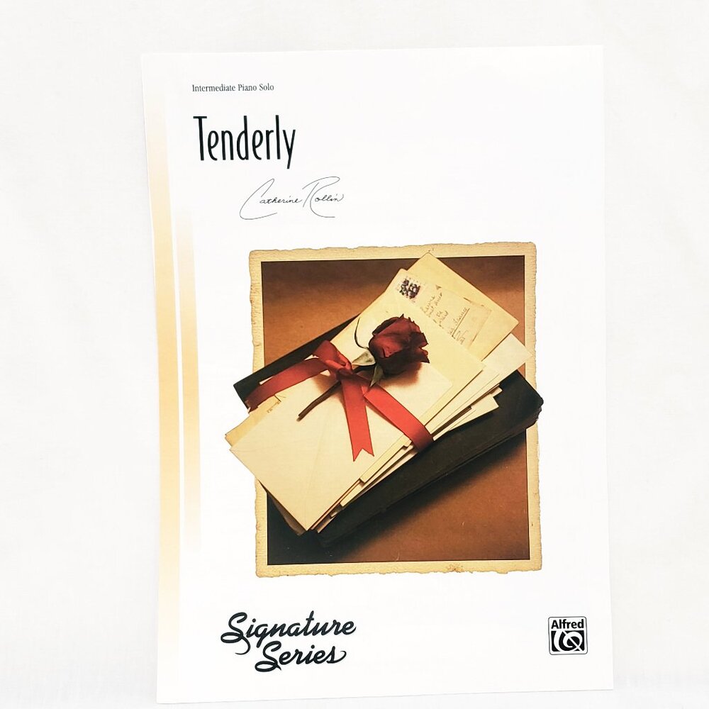 Tenderly Intermediate Piano Solo Sheet Music Leaflet Alfred 2010